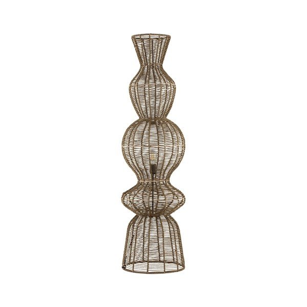 Stoječa svetilka iz vrvi v naravni barvi (višina 136 cm) Breena – Nova Luce