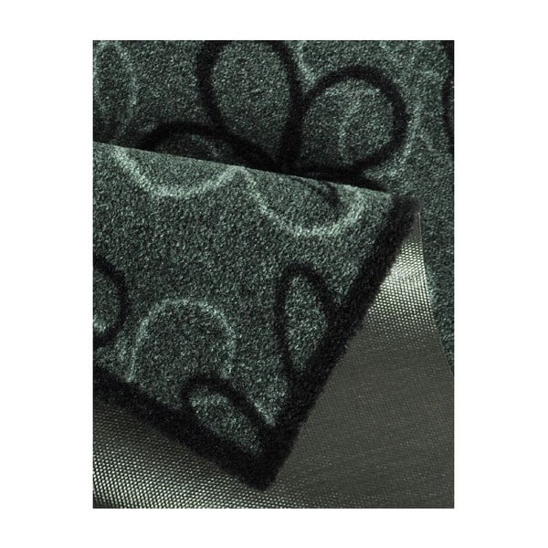 Podloga za vrata Zala Living Floral Grey, 120 x 200 cm-image-2