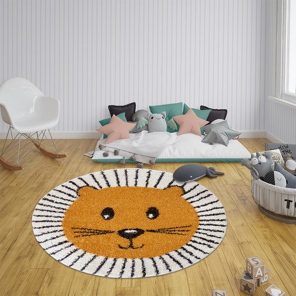 Otroška preproga Zala Living Design Lion Thal, ø 160 cm-image-1