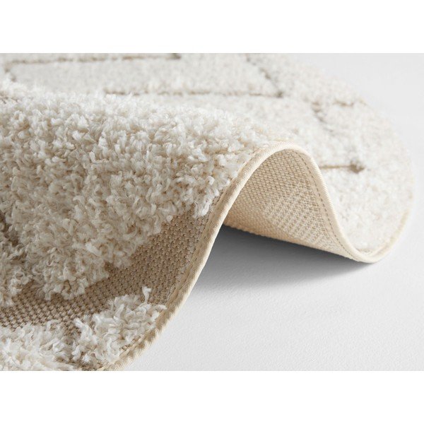 Krem preproga Mint Rugs Handira, ⌀ 160 cm-image-1