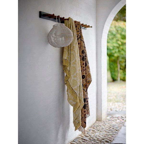 Rumena odeja iz mešanice bombaža 130x155 cm Pratello – Bloomingville-image-2