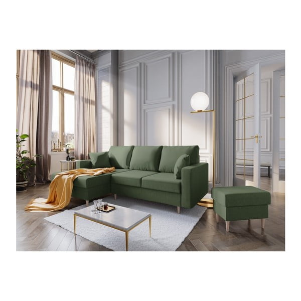 Zelen puf Mazzini Sofas Aubrieta, 60 x 45 cm-image-4