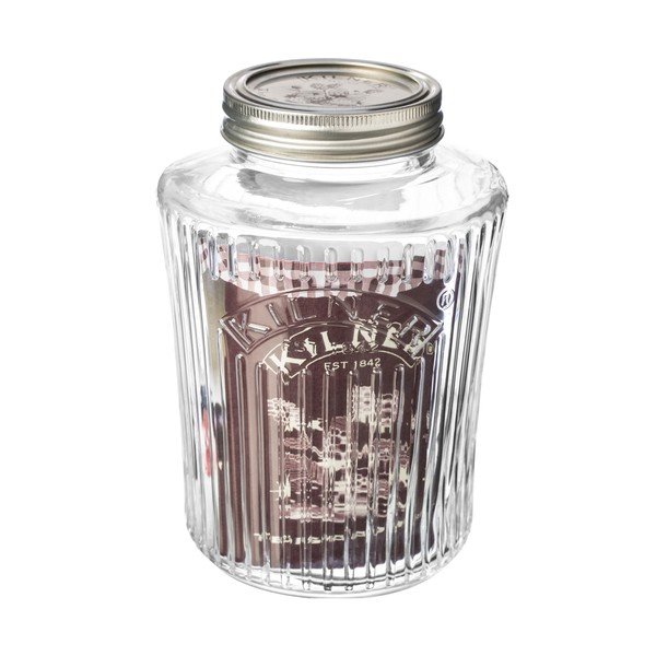 Kozarec za kuhanje z vijačnim pokrovčkom Kilner Vintage, 1 l-image-1