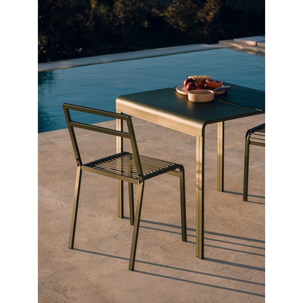 Zelen kovinski vrtni stol Oto – noo.ma-image-4