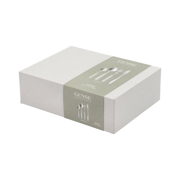 Pribor iz nerjavečega jekla v srebrni barvi 16 ks Ranka – Gense-image-2