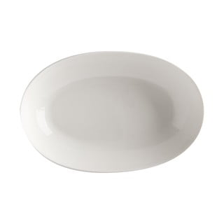 Bela porcelanasta globoka posoda Maxwell & Williams Basic, 30 x 20 cm