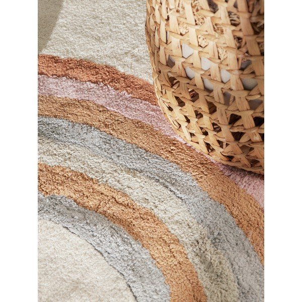 Kremno bela pralna/ročno tkana bombažna otroška preproga 140x200 cm Snuggle Petite – Hanse Home-image-2