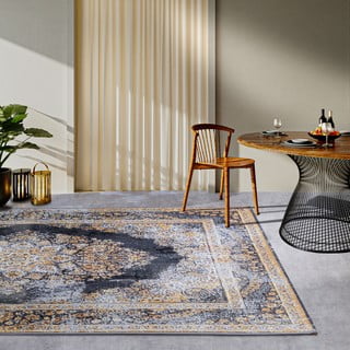 Antracitno sivo-zlata zunanja preproga 160x235 cm Martha – Villeroy&Boch