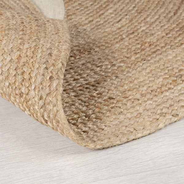 Otroška preproga iz jute v naravni barvi 100x100 cm Bertie Bear – Flair Rugs-image-2