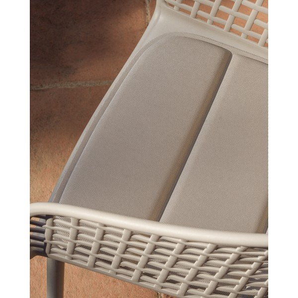 Bež vrtna sedežna blazina 43x45 cm Sindera – Kave Home-image-1