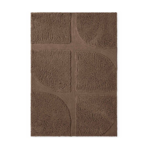 Rjava ročno tkana preproga 80x150 cm Lambeth Jasper – Ted Baker