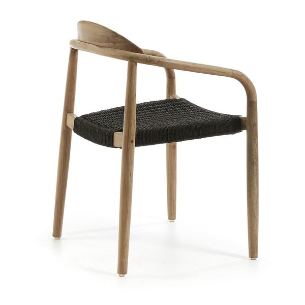 Lesen stol s črnim sedežem Kave Home Glynis-image-2