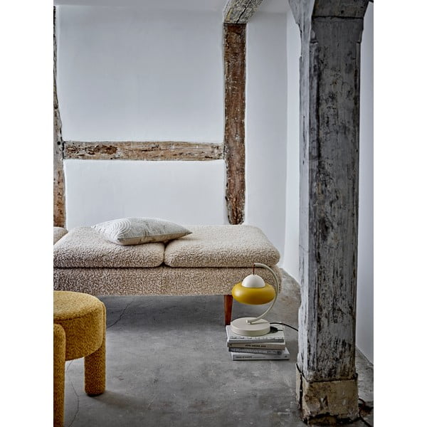 Oker rumena/kremno bela namizna svetilka (višina 34,5 cm) Bubble – Bloomingville-image-3