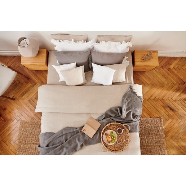 Zakonska postelja iz bukovega lesa 160x200 cm Greg - The Beds-image-3