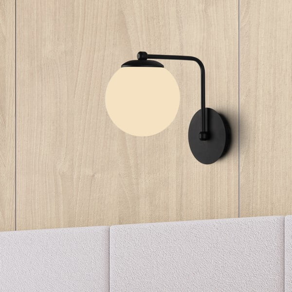 Črna stenska svetilka Squid Lighting Star, višina 22 cm-image-3