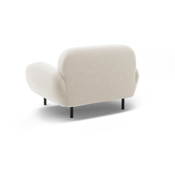 Bel fotelj iz tkanine bouclé Poppy – Micadoni -image-2