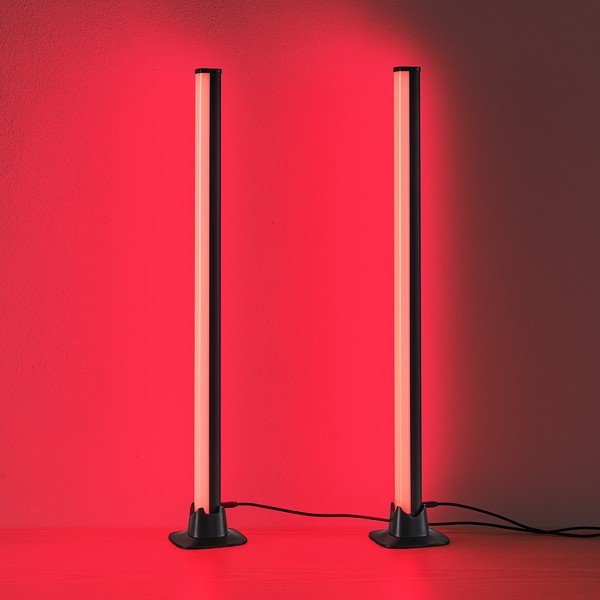 Črna kovinska LED namizna svetilka (višina 55 cm) Boy – Reality-image-3