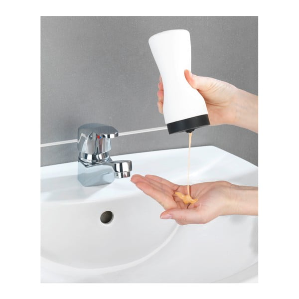 Bel dozirnik za detergent Wenko Squeze, 250 ml-image-1