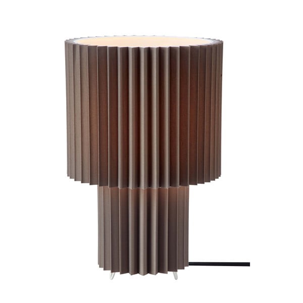 Siva namizna svetilka s tekstilnim senčilom (višina 32 cm) Catis – Markslöjd