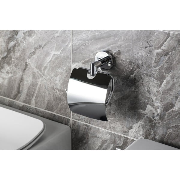 Srebrno medeninasto držalo za toaletni papir Sapho X-Round-image-2