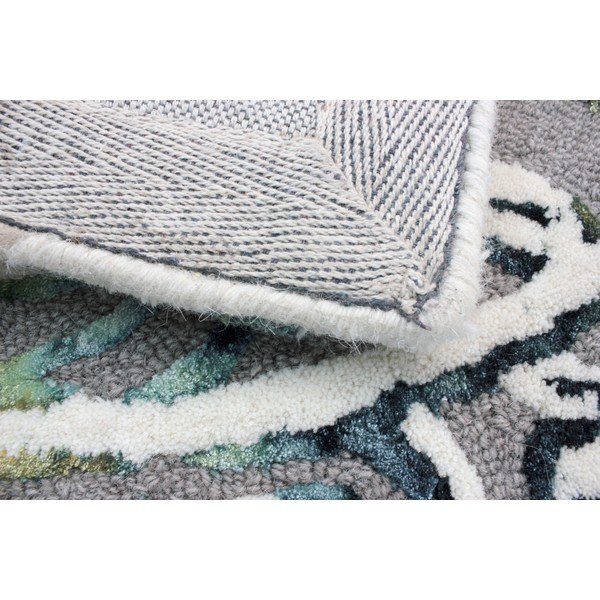 Siva ročno tkana preproga Flair Rugs Soho Vega, 120 x 170 cm-image-4
