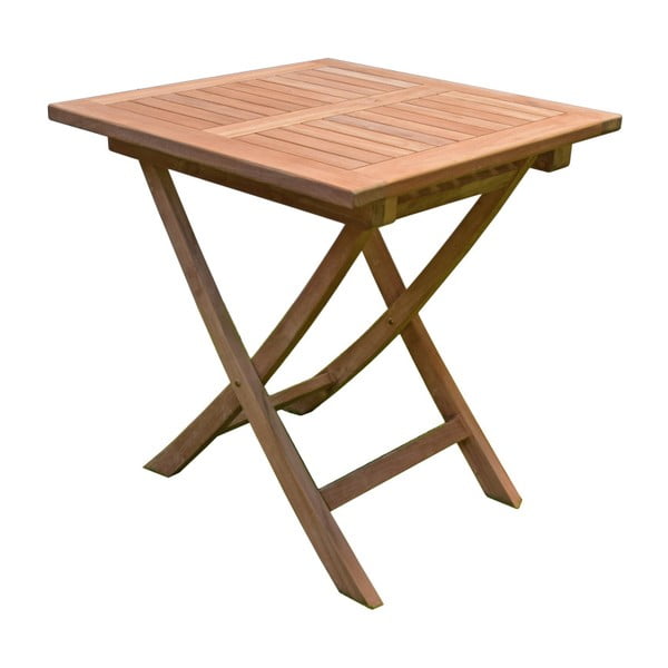 Vrtna zložljiva miza iz tikovega lesa ADDU Solo, dolžina 75 cm