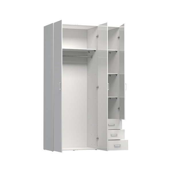 Bela omara Evegreen House Spark, višina 200,4 cm-image-1