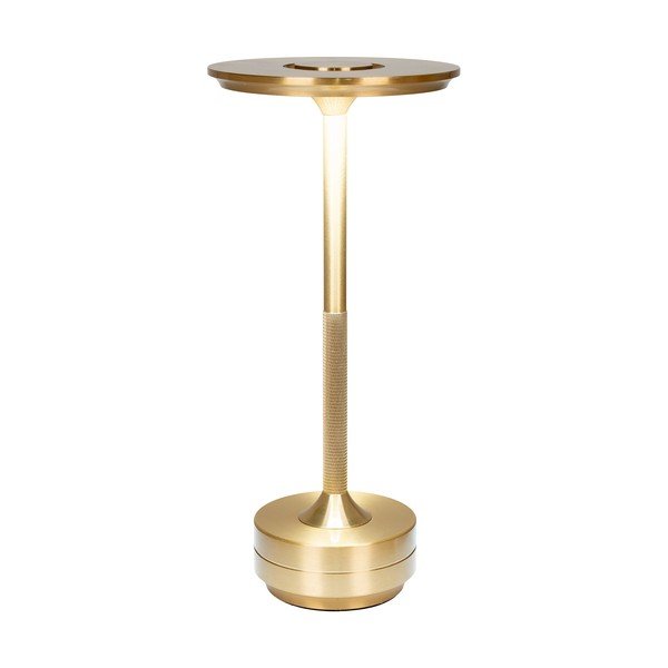 LED namizna svetilka v zlati barvi (višina 28,5 cm) Shipham – House Nordic