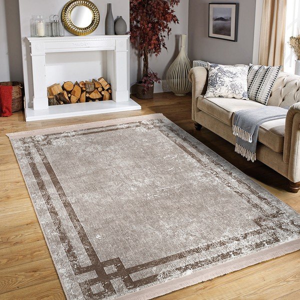 Bež preproga 120x180 cm - Mila Home-image-3