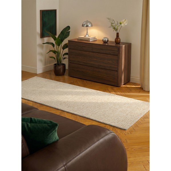 Volnen tekač v naravni barvi 80x250 cm Eloise – Hanse Home-image-2