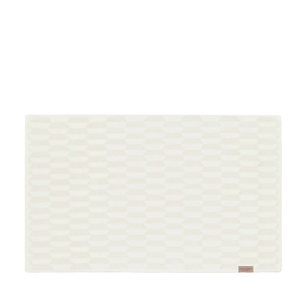 Kremno bela kopalniška preproga 50x80 cm Geo - Mette Ditmer Denmark