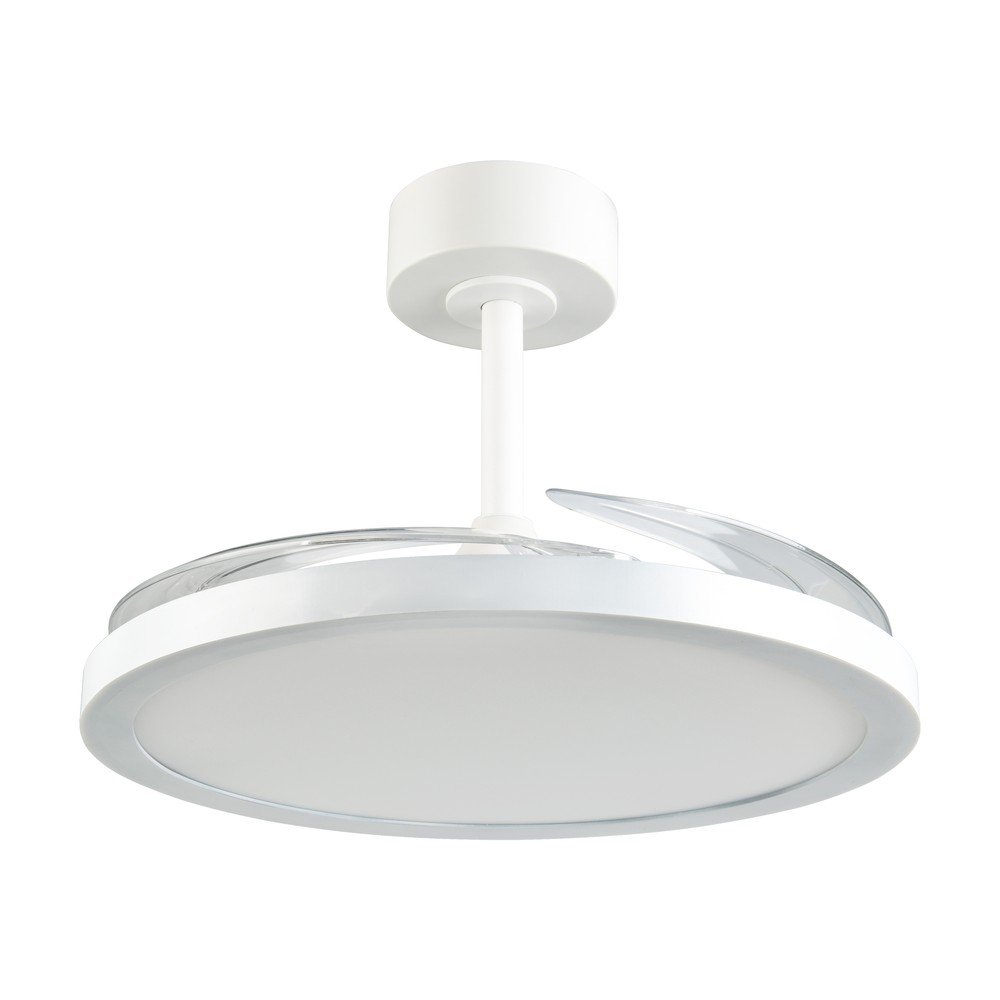 Bela LED stropna svetilka Kasfjord