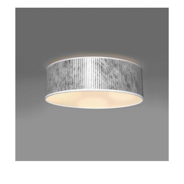 Stropna svetilka v srebrni barvi Sotto Luce Tres Plisado, Ø 30 cm-image-2