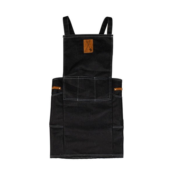 Črn vrtnarski predpasnik Esschert Design Denim Japan-image-2