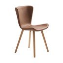 Rjavi kovinski jedilni stoli v kompletu 2 ks Teslin – Unique Furniture