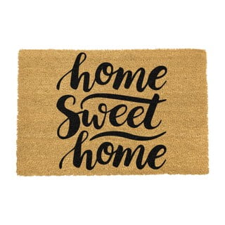 Predpražnik iz naravnih kokosovih vlaken Artsy Doormats Home Sweet Home, 40 x 60 cm