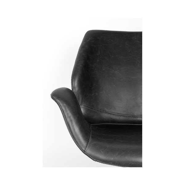 Črni stol Zuiver Nikki-image-4