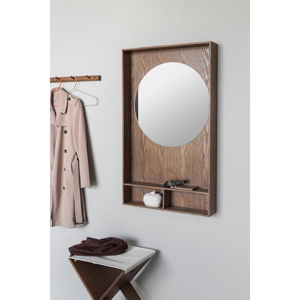 Rjav garderobni panel iz masivnega hrasta 60x100x11,5 cm Show Me – Mette Ditmer Denmark-image-1