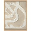 Ročno naslikana slika 32,5x42,5 cm Raw organic – Malerifabrikken