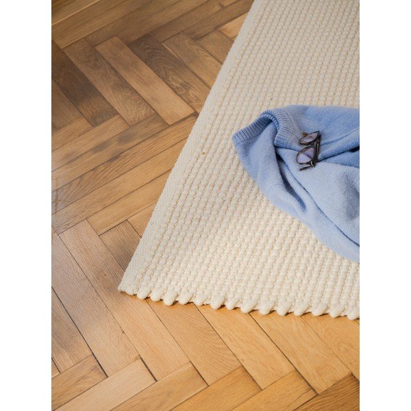 Bež ročno tkana volnena preproga 170x240 cm Talo – noo.ma-image-4