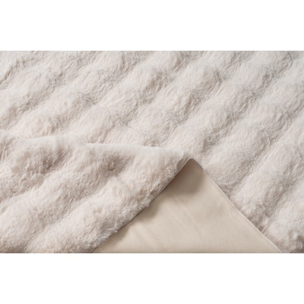 Bež pralna okrogla preproga ø 120 cm Bubbly – Oyo Concept-image-1