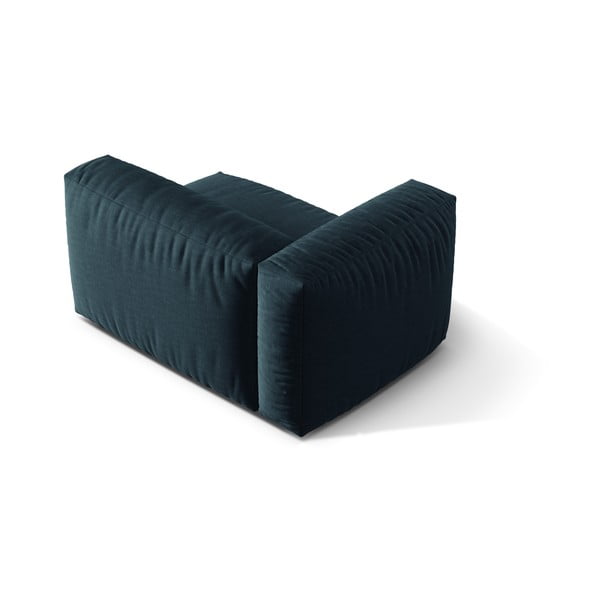 Temno moder modul za sedežno garnituro (levi kot) Martina – Micadoni Home-image-2