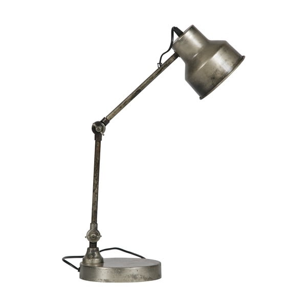 Talna svetilka v srebrni barvi WOOOD Hector, višina 66 cm