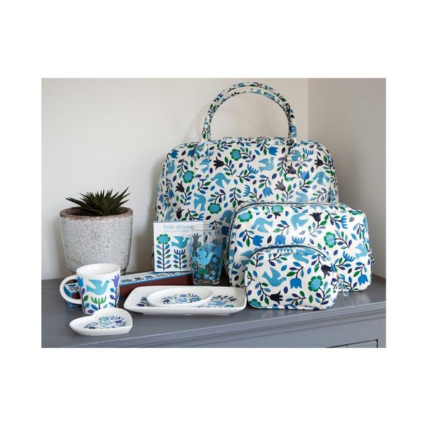Rex London Folk Dove Blueberry krožnik za nakit, dolžina 22 cm-image-4