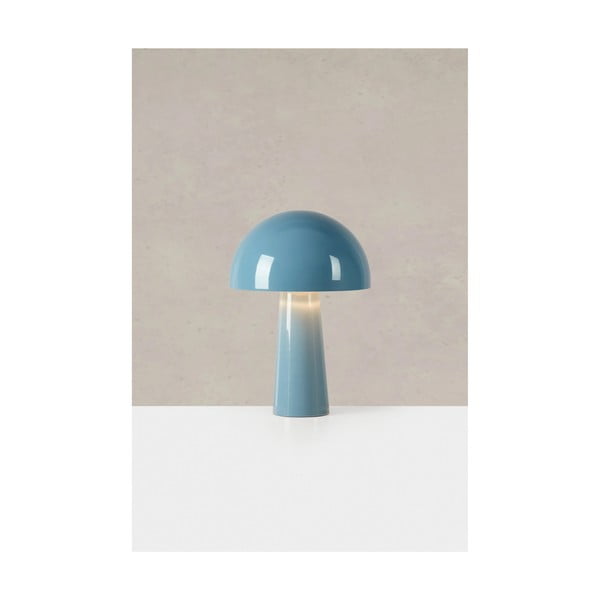 Modra namizna svetilka s kovinskim senčilom (višina 36 cm) Mantar – Markslöjd-image-3