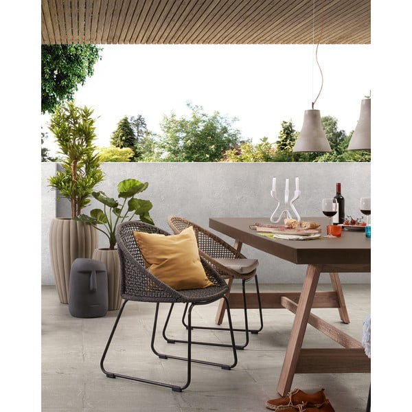 Siva betonska dekoracija La Forma Levin-image-2