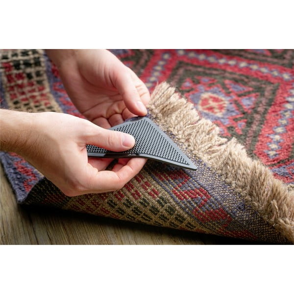 Protizdrsni trakovi pod preprogo v kompletu 4 kos 11x15 cm - Maximex-image-1