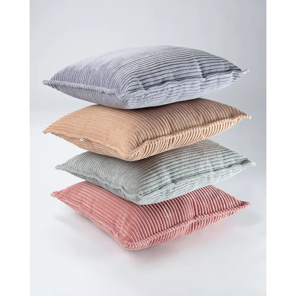 Mentolno zelena otroška blazina rebrasti žamet Bolster – Wigiwama-image-1