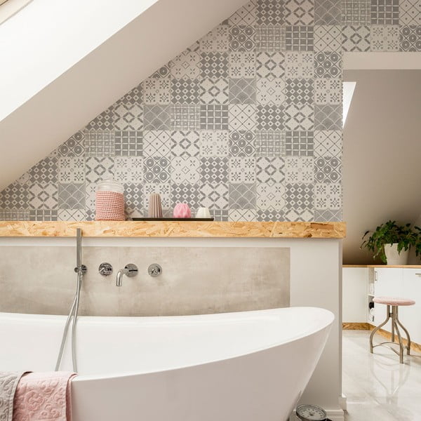 Tapeta iz flisa 10 m x 52 cm Tiles – Graham & Brown-image-1