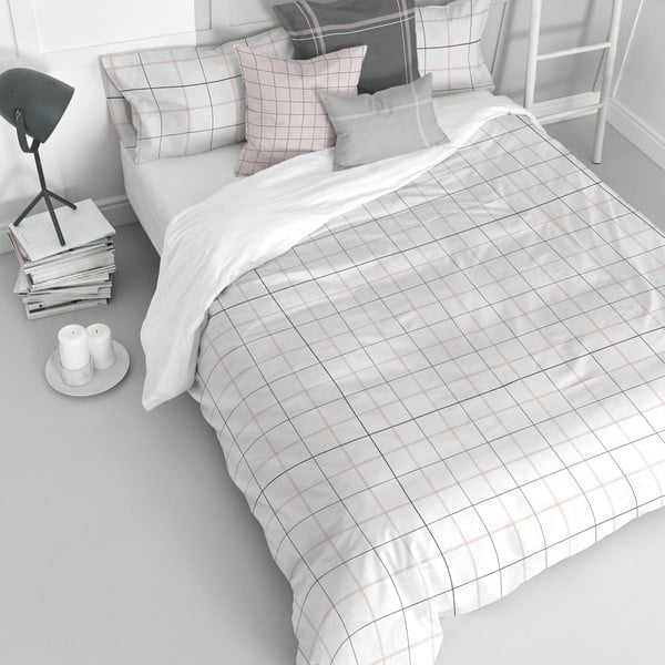 Bombažna prevleka za odejo Blanc Tartan, 200 x 200 cm-image-2